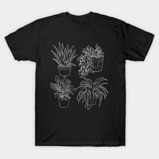 Green Plant pattern T-Shirt